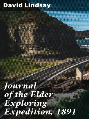 cover image of Journal of the Elder Exploring Expedition, 1891